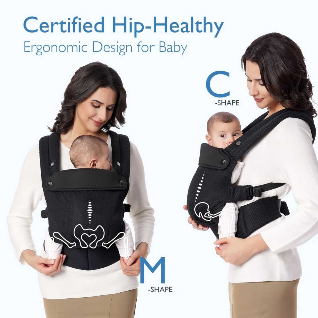 Ergonomisch, komfortabel und leicht – Babytrage