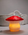 Red Mushroom Lamp: A Magical Night Light for Peaceful Dreams